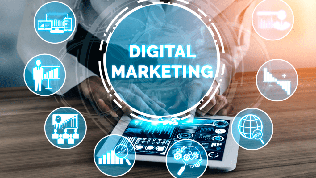 This Image Represent Digital Marketing